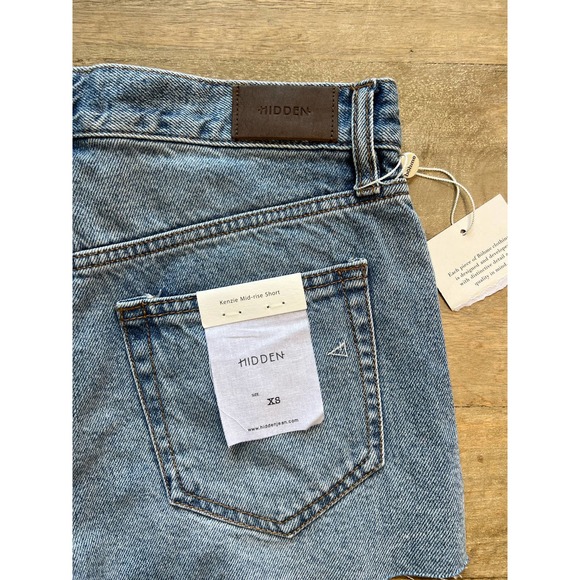 Hidden Kenzie Mid-rise Denim Shorts - Size XS - NWT - Picture 4 of 5